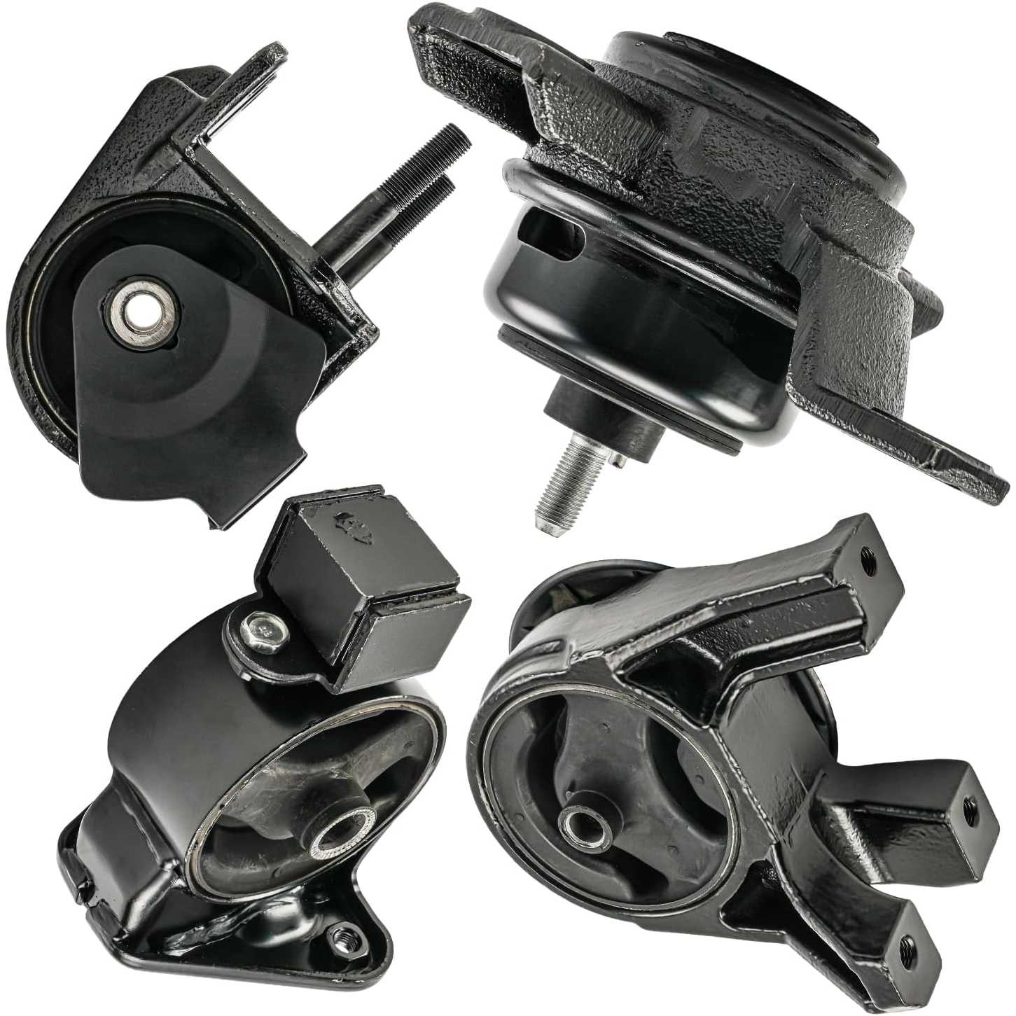 Engine Motor Mount and Trans Mount Compatible with Kia Sorento 2011-2013, Hyundai Santa Fe 2010-2012, 2.4L 3.5L