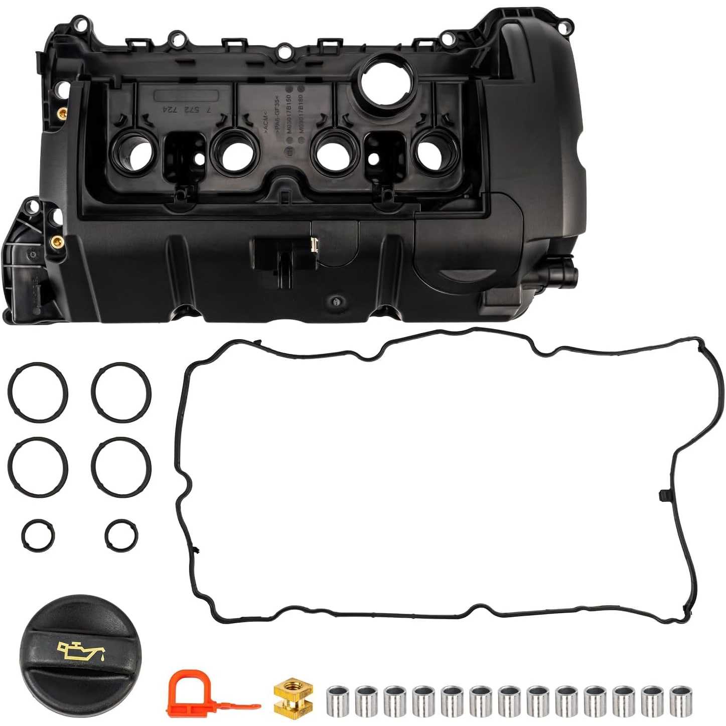 Engine Valve Cover Compatible with 2007-2015 Mini Cooper Convertible/Coupe/Hatchback/Wagon DOHC