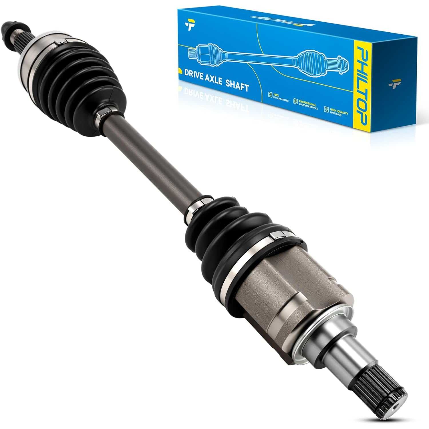 Front Left CV Axle 66-5444 for 2013-2018 Toyota RAV4 & 2014-2016 Scion tC