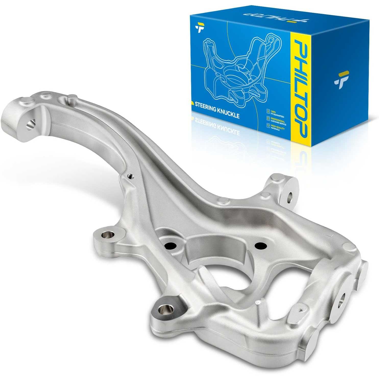 Front Left steering knuckle Compatible with Ram 1500 2011-2018 4WD,Driver Side