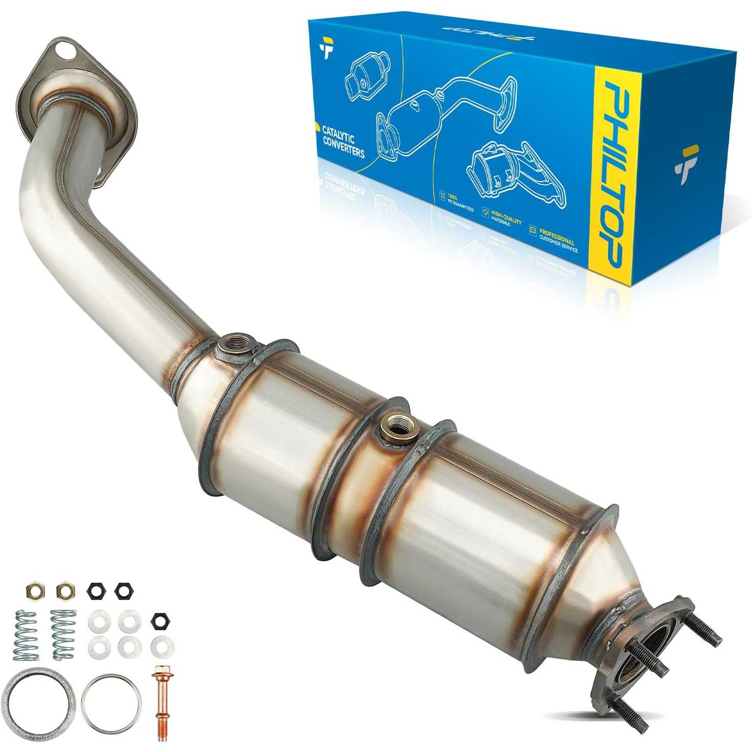 2002-2006 Honda CR-V 2.4L L4 | Catalytic Converter | OE#18160PPAA00/16167 - PHILTOP