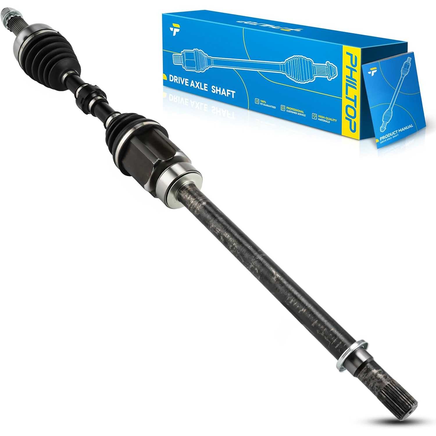 Front Right CV Axle Shaft Assembly for Maxima, Altima | Compatible with Nissan 2016-2020 Maxima, 2013-2018 Altima 3.5L