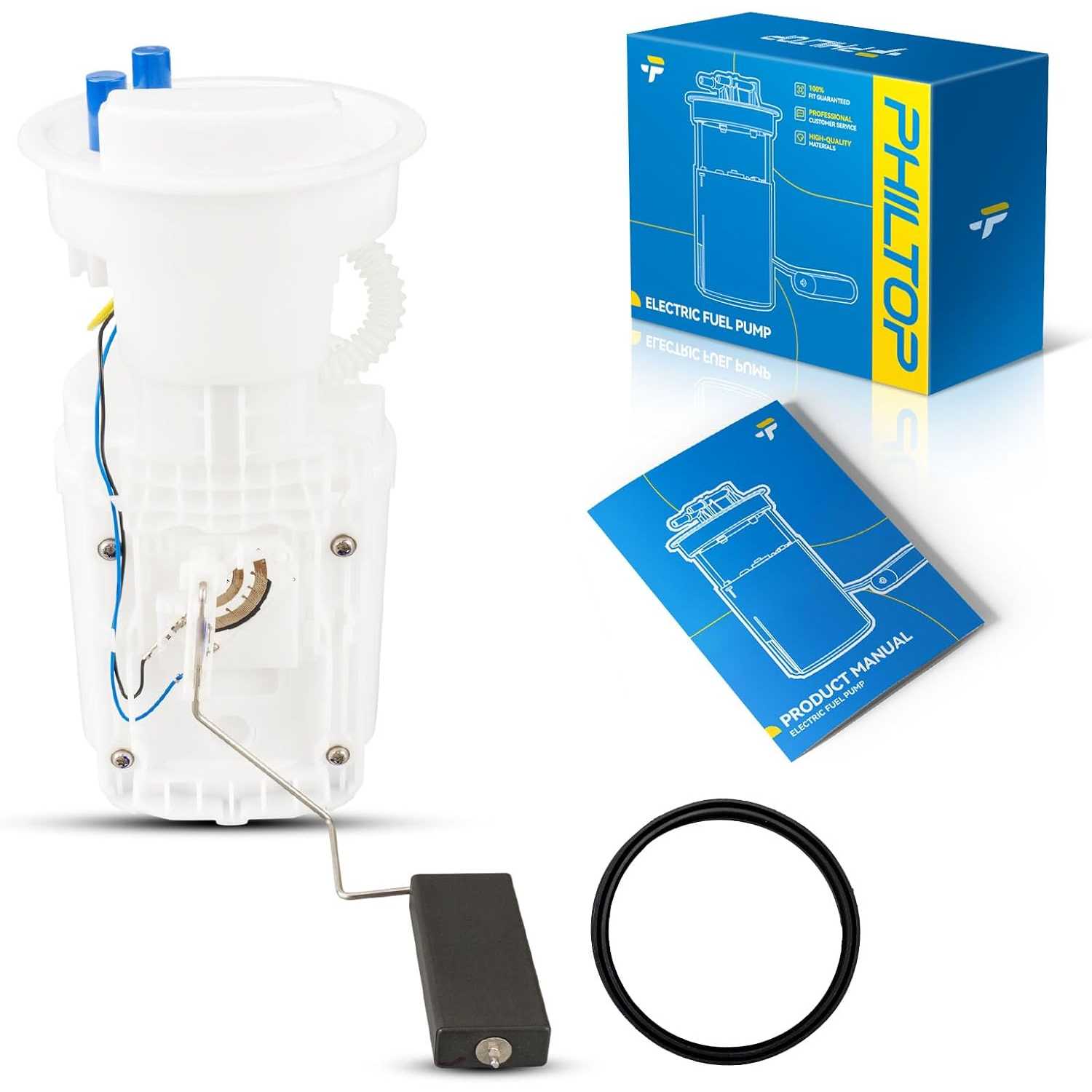 Electric Fuel Pump Assembly Compatible with 2002-2010 Volkswagen Beetle, 2002-2005 Volkswagen Jetta