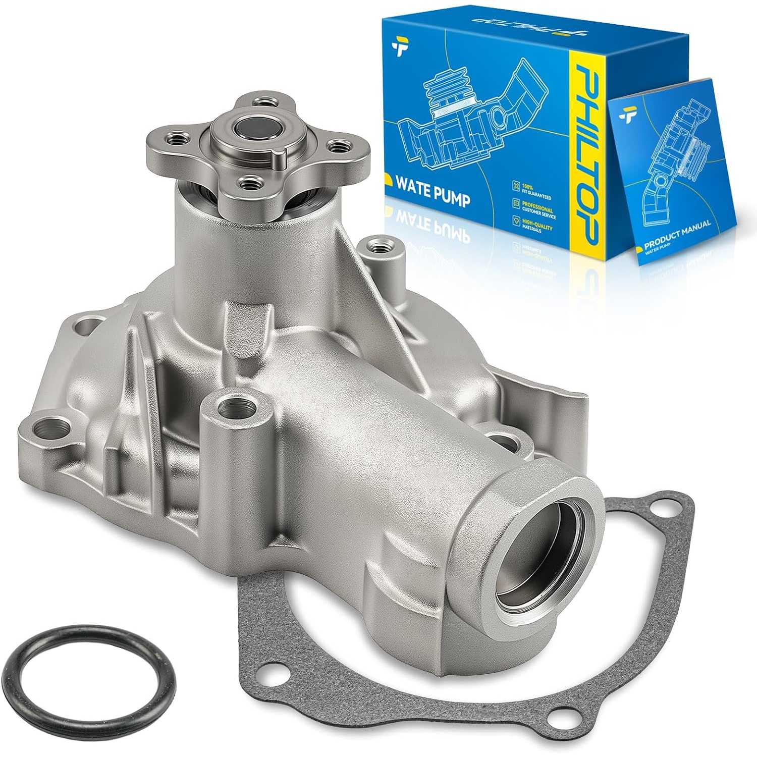 AW9477 Engine Water Pump with Gasket Compatible with Kia Optima 2001 2002 2003 2004 2005 2006, Hyundai Sonata 1999-2005