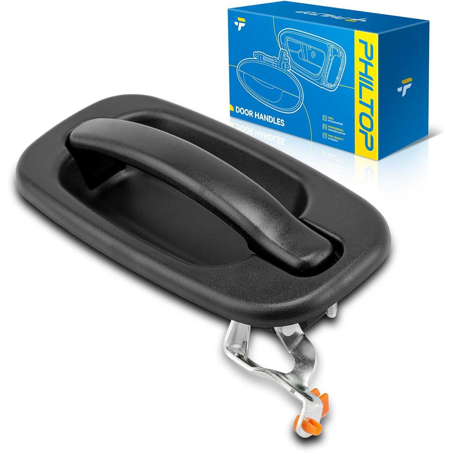 Exterior Door Handle Rear Right for Chevy Silverado 1500 2004-2006 | Fits 2004-2006 Chevy Silverado 1500