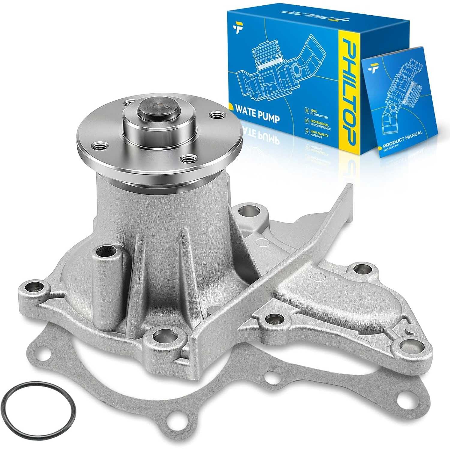 AW9272 Engine Water Pump with Gasket Compatible with Toyota Corolla 1993 1994 1995 1996 1997, Toyota Celica 1994-1997