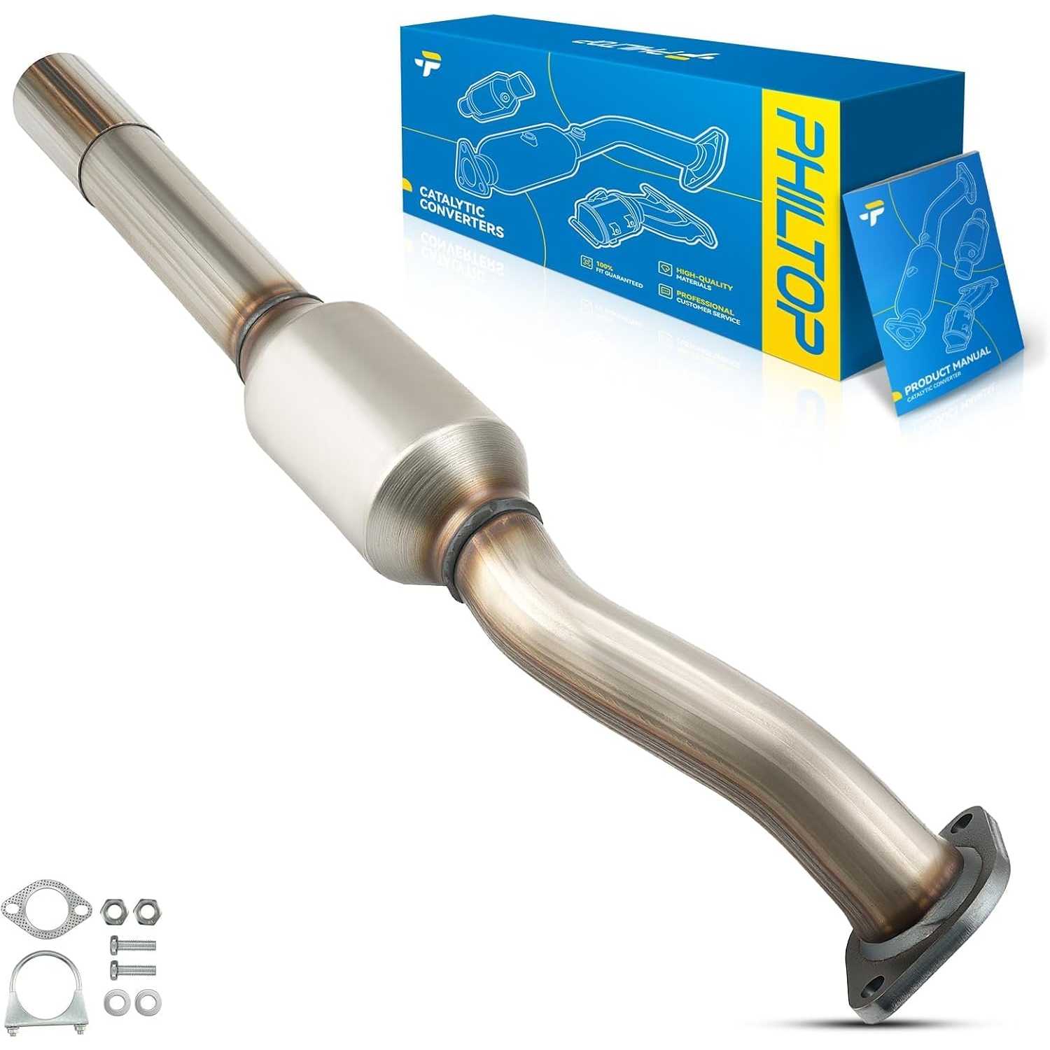 2006-2012 Toyota RAV4 2.4L L4/2.5L L4 | Catalytic Converter | OE#1742028710/16432 - PHILTOP