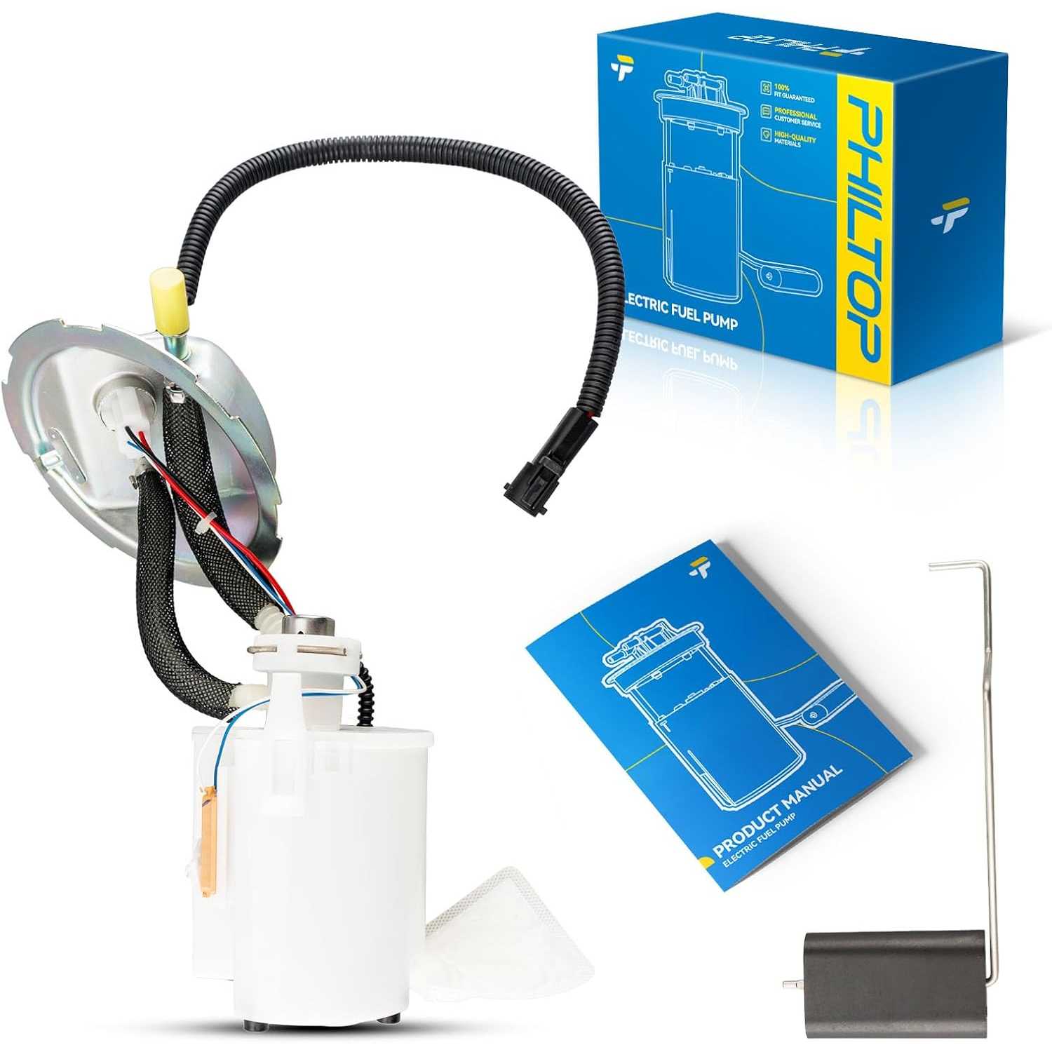 FG1113 Fuel Pump Electric Assembly PHILTOP Fit For Focus 2008-2008 2.0L, E2516M, P76647M, PFS-475