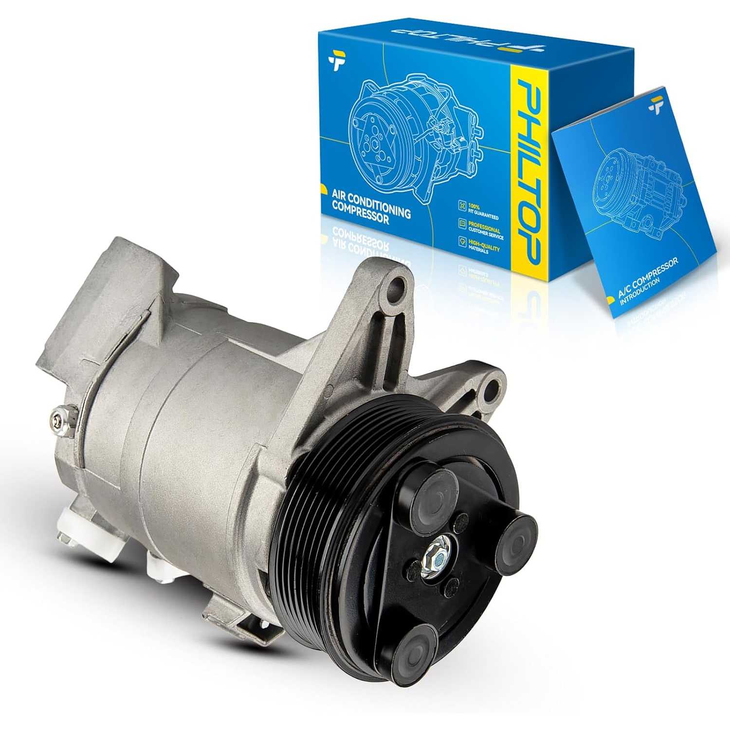 A/C Compressor 68671 Replacement for Nissan Maxima 2008-2014, Murano 2009-2014, Pathfinder 2013-2015 3.5L