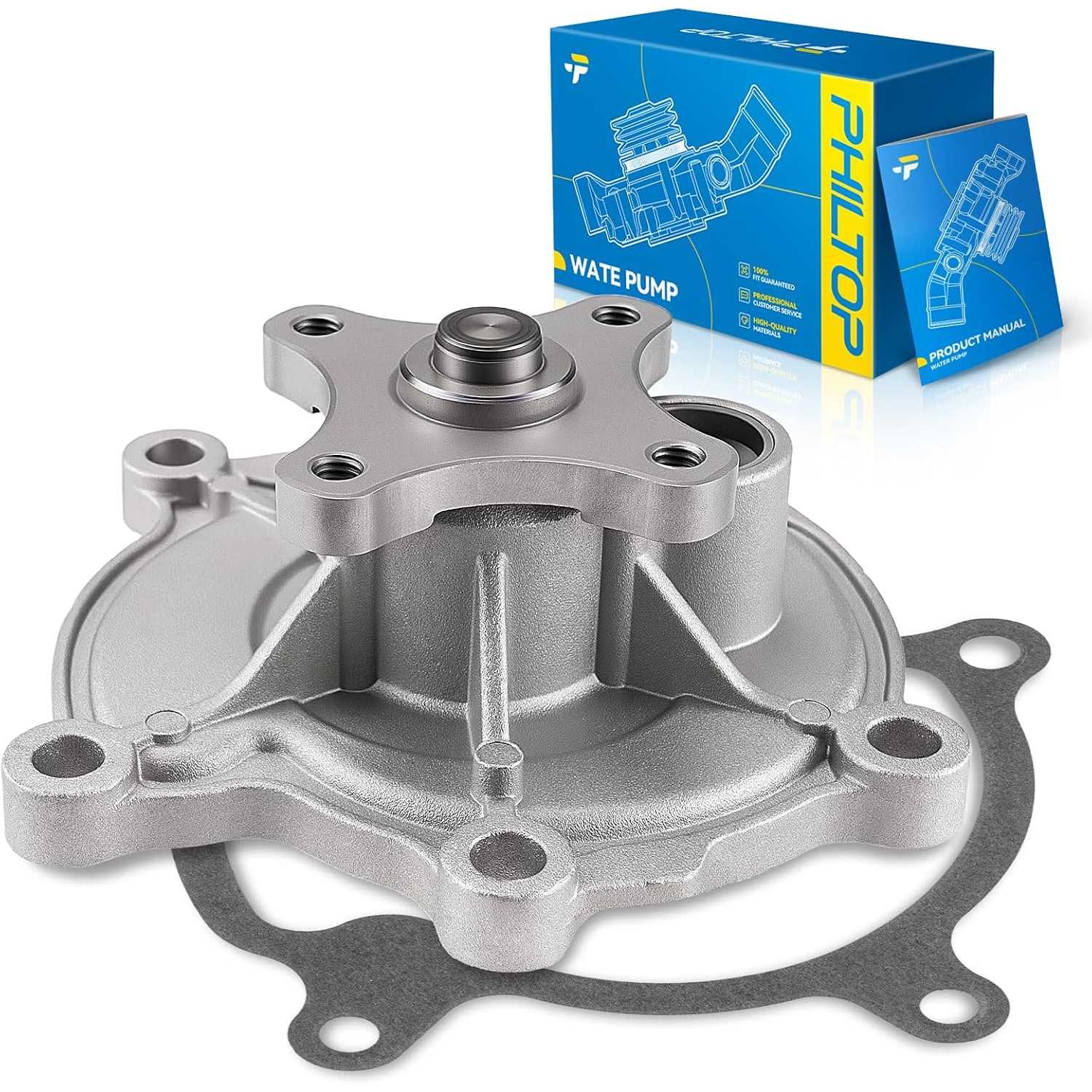 AW6020 Engine Water Pump for Chevy Impala 2006-2008 2011 3.5L | for Chevy Impala 2010, 2006-2008 3.9L