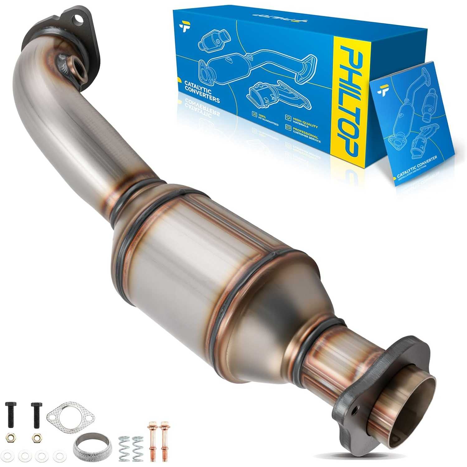 2008-2011 Cadillac CTS 3.6L | Right Catalytic Converter | OE#25939989/16684 - PHILTOP