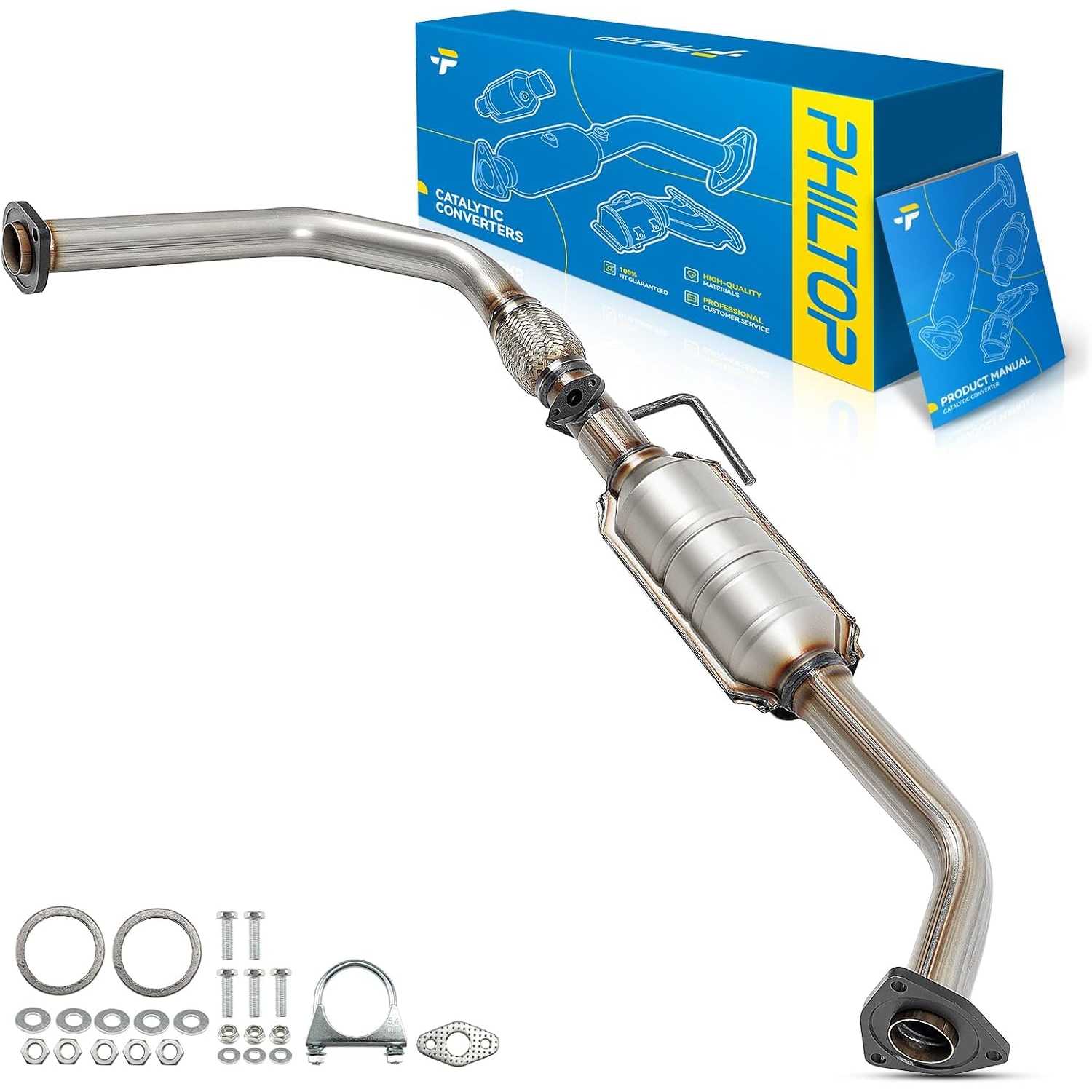 2003-2004 Toyota Tundra 4.7L V8 | Catalytic Converter | OE#174500F040/54775 - PHILTOP
