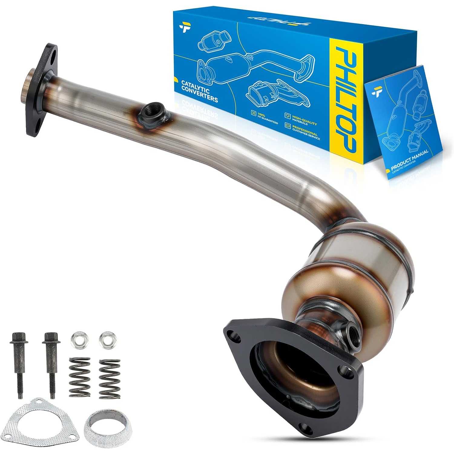2007-2009 Suzuki SX4 2.0L L4 | Front Catalytic Converter | OE#1419080J10/16597 - PHILTOP