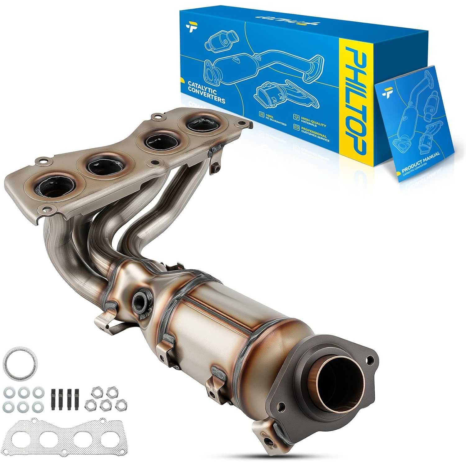 2010-2011 Toyota Camry 2.5L L4 | Catalytic Converter | OE#250510V010/16606 - PHILTOP